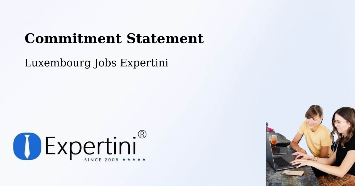 Corporate Commitment – Bettborn - Luxembourg Jobs Expertini